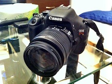 一眼レフ購入!!【Canon EOS Kiss X5】