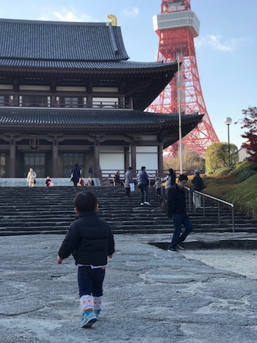 増上寺＆東京タワー
