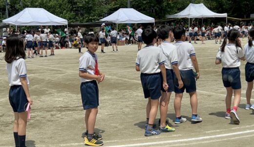 息子小4運動会